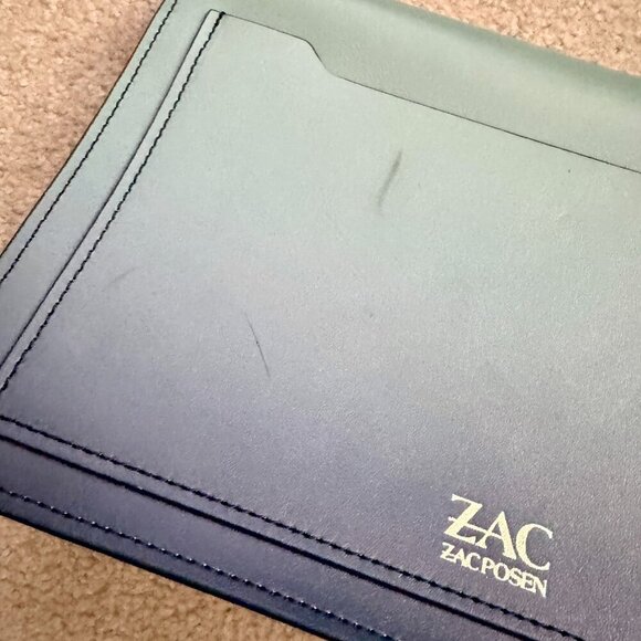 ZAC Zac Posen Earthette Leather Chain Link Bag NWT - Picture 4 of 11